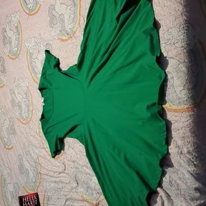 Kids large (10 year old) Kelly Green Arshiner skater dress